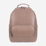 West Backpack Sandstone Limited Edition in full-grain leather with structured silhouette by LeatherDot Bangladesh